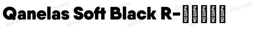 Qanelas Soft Black R字体转换